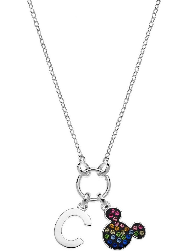 DISNEY Jewelry Collier Disney Mädchen-Kinderkette 925er Silber Kristall von DISNEY Jewelry