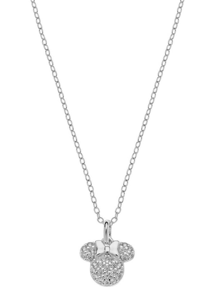 DISNEY Jewelry Collier Disney Mädchen-Kinderkette 925er Silber Zirkonia von DISNEY Jewelry