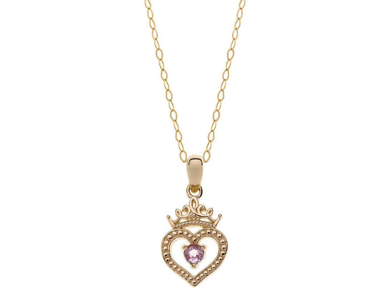 DISNEY Jewelry Collier Halskette mit Anhänger Princess (inkl. Schmuckbox) von DISNEY Jewelry