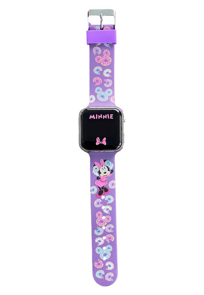 DISNEY Jewelry Digitaluhr Disney Minnie LED Watch, (inkl. Schmuckbox) von DISNEY Jewelry