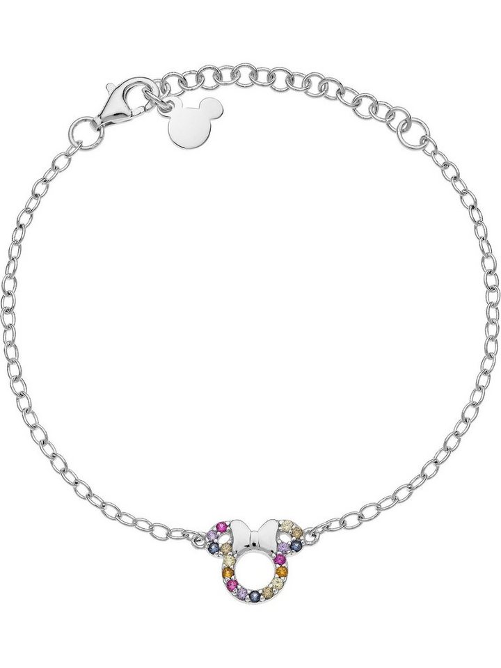 DISNEY Jewelry Silberarmband Disney Mädchen-Armband 925er Silber 20 Zirkonia, Modern von DISNEY Jewelry