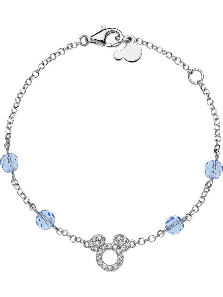 DISNEY Jewelry Silberarmband Disney Mädchen-Armband 925er Silber 24 Zirkonia, Modern von DISNEY Jewelry
