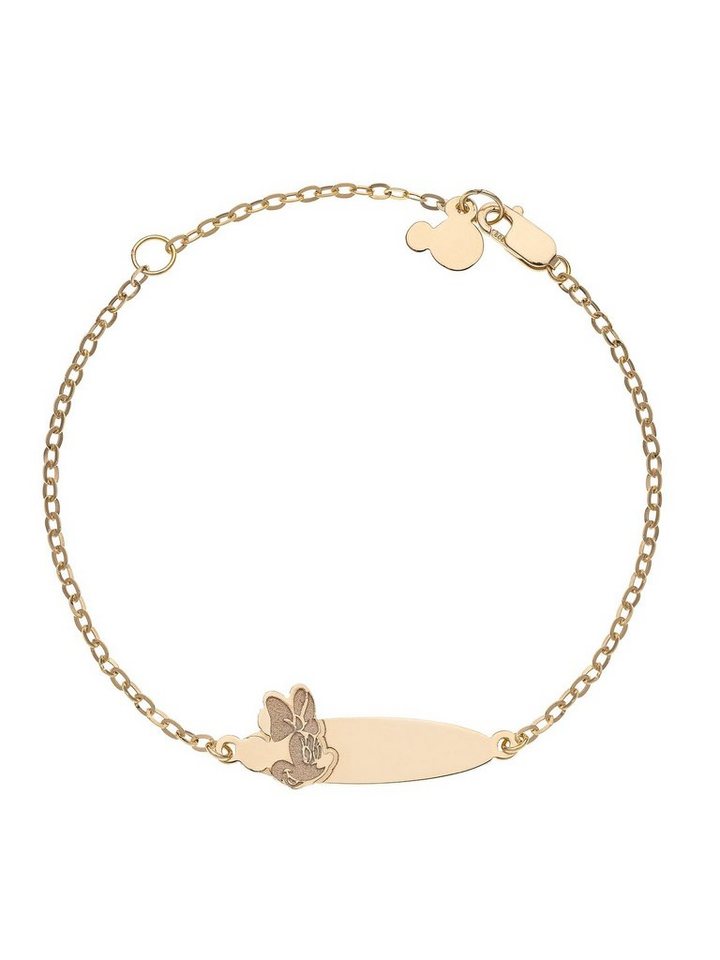 DISNEY Jewelry Silberarmband Disney Mädchen-Armband 375er Gelbgold, Modern von DISNEY Jewelry