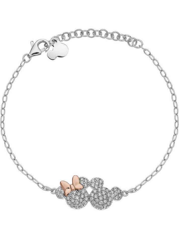 DISNEY Jewelry Silberarmband Disney Mädchen-Armband 925er Silber Zirkonia, Modern von DISNEY Jewelry