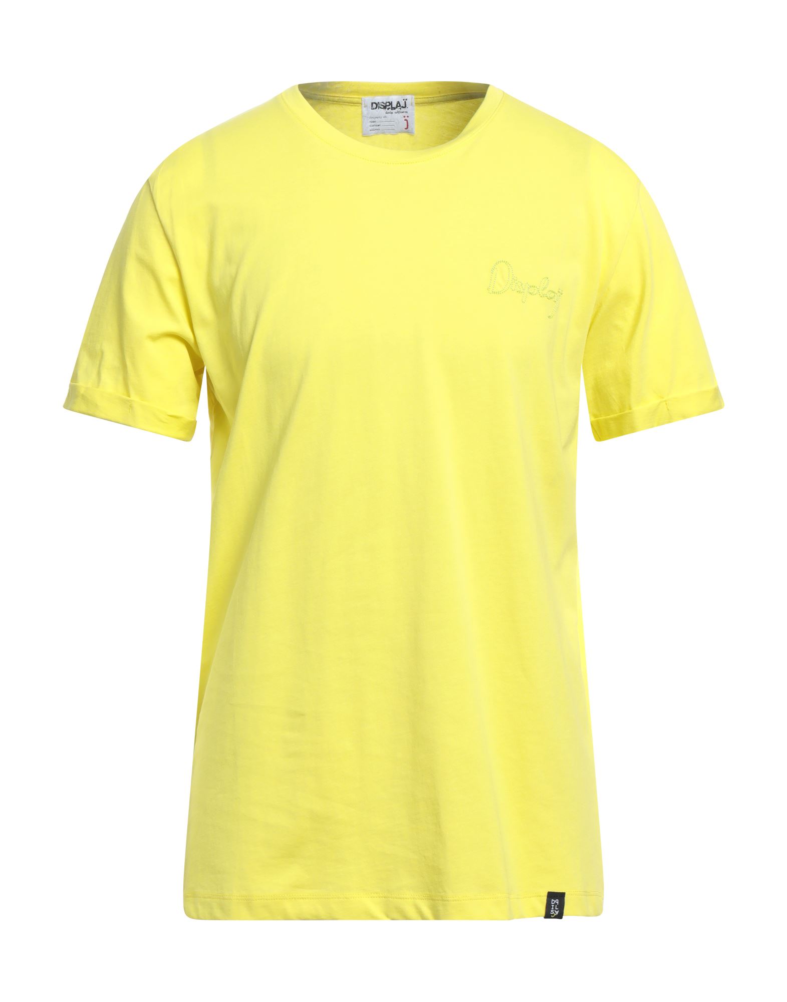 DISPLAJ T-shirts Herren Gelb von DISPLAJ