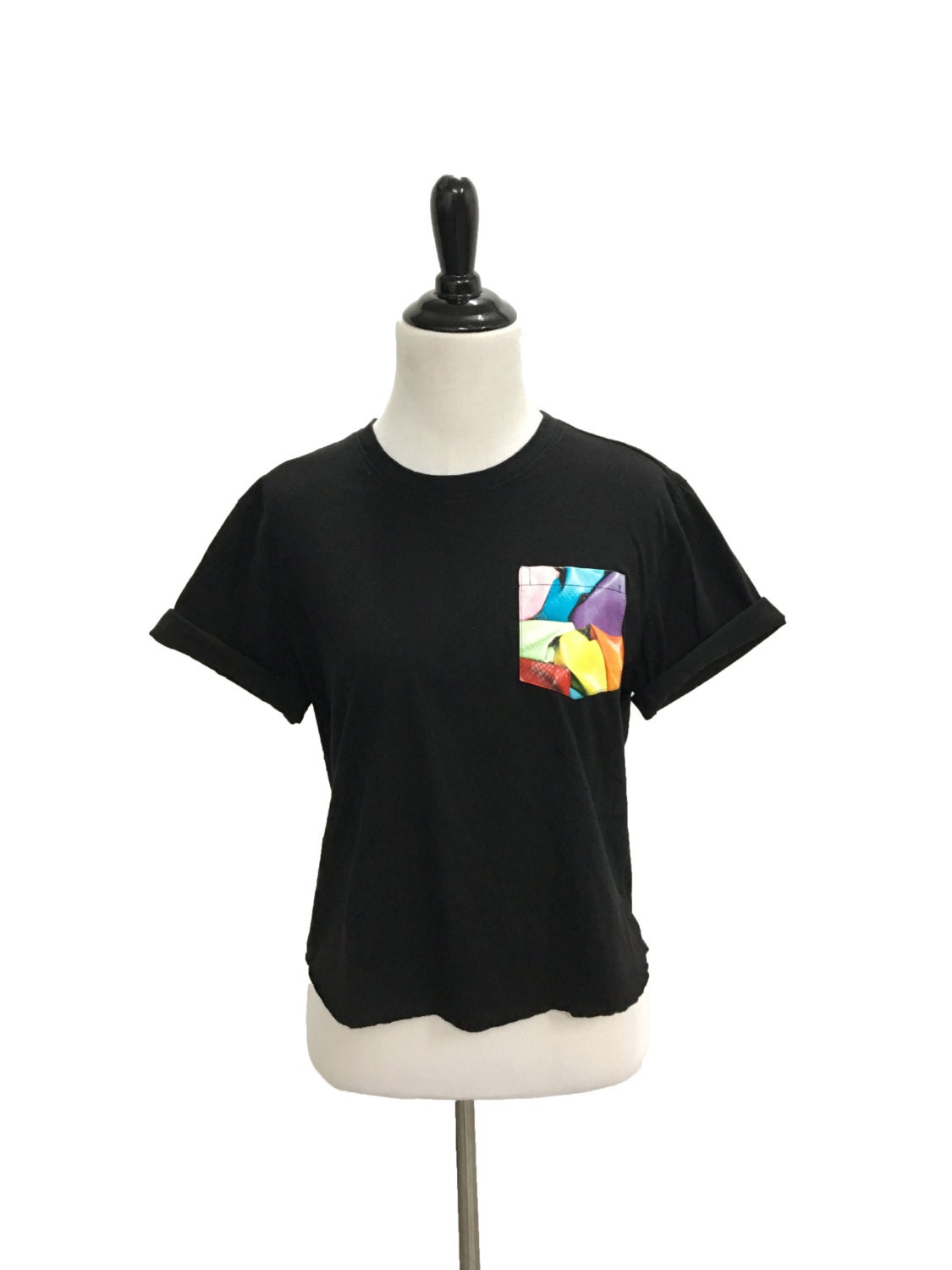 Vegan Ledertasche Abgeschnitten T-Shirt Größe Medium Vegan Ledertasche Abgeschnitten T-Shirt Größe Medium von DISPOSL