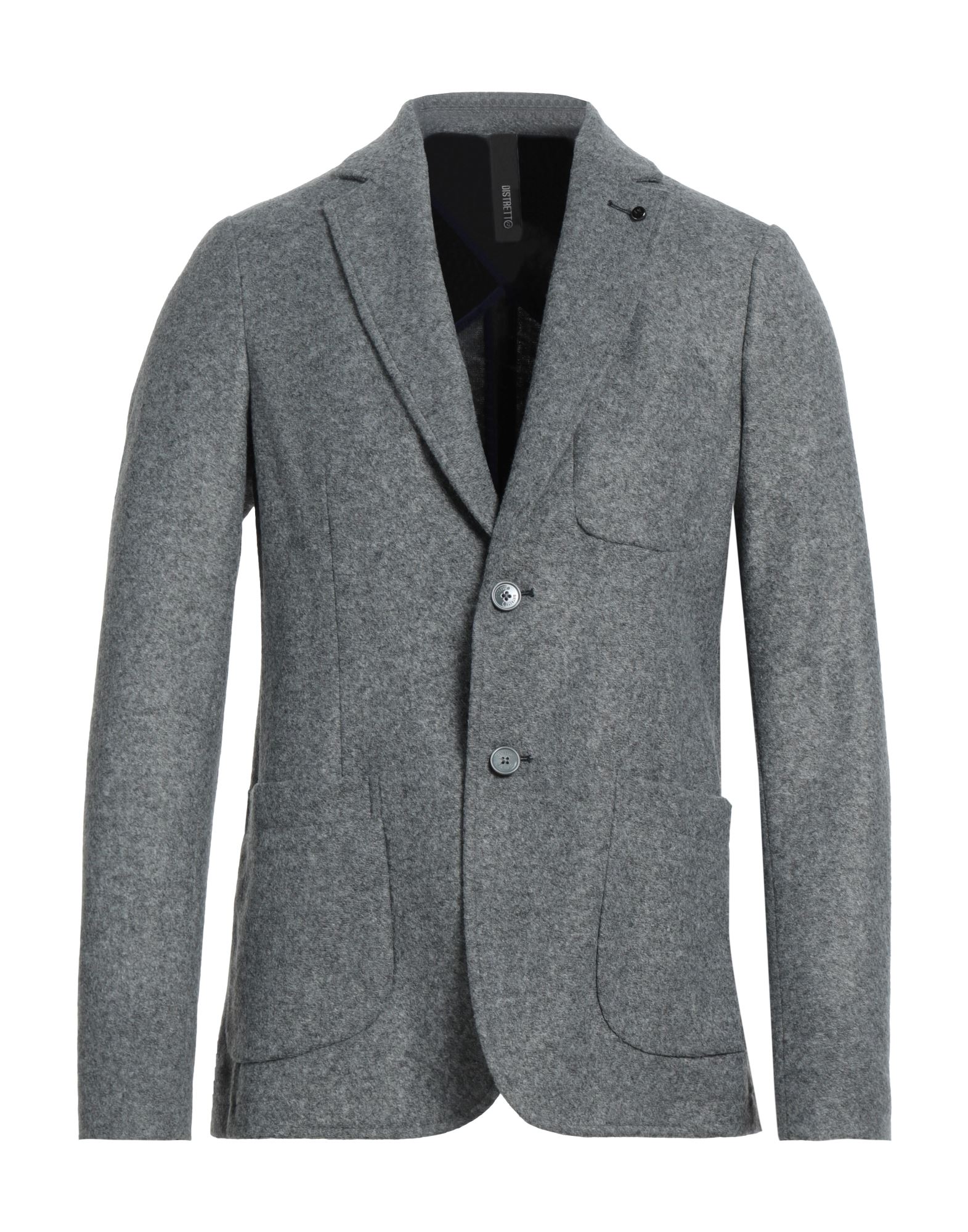 DISTRETTO 12 Blazer Herren Grau von DISTRETTO 12