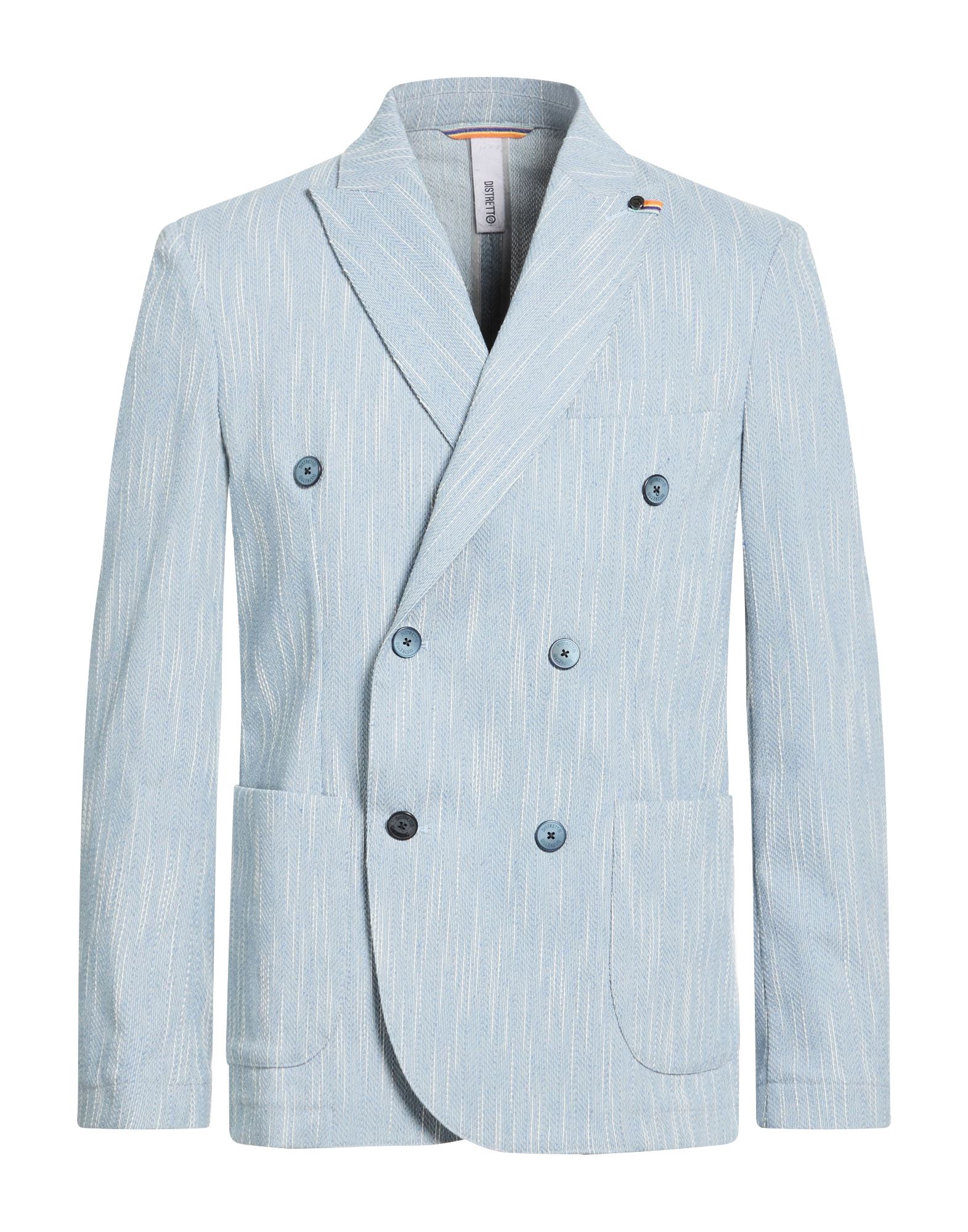 DISTRETTO 12 Blazer Herren Hellblau von DISTRETTO 12