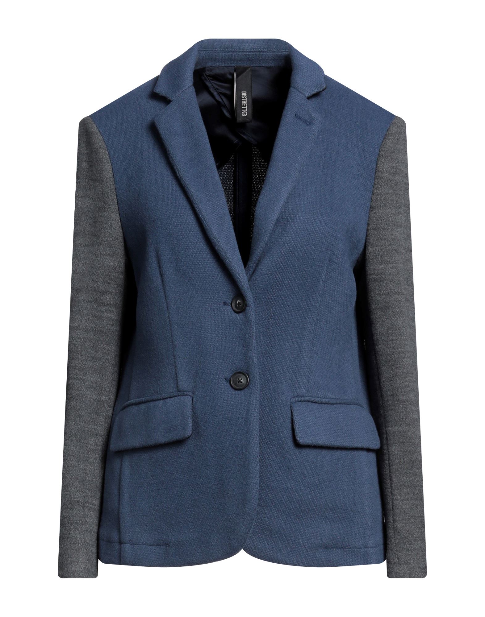 DISTRETTO 12 Blazer Damen Taubenblau von DISTRETTO 12