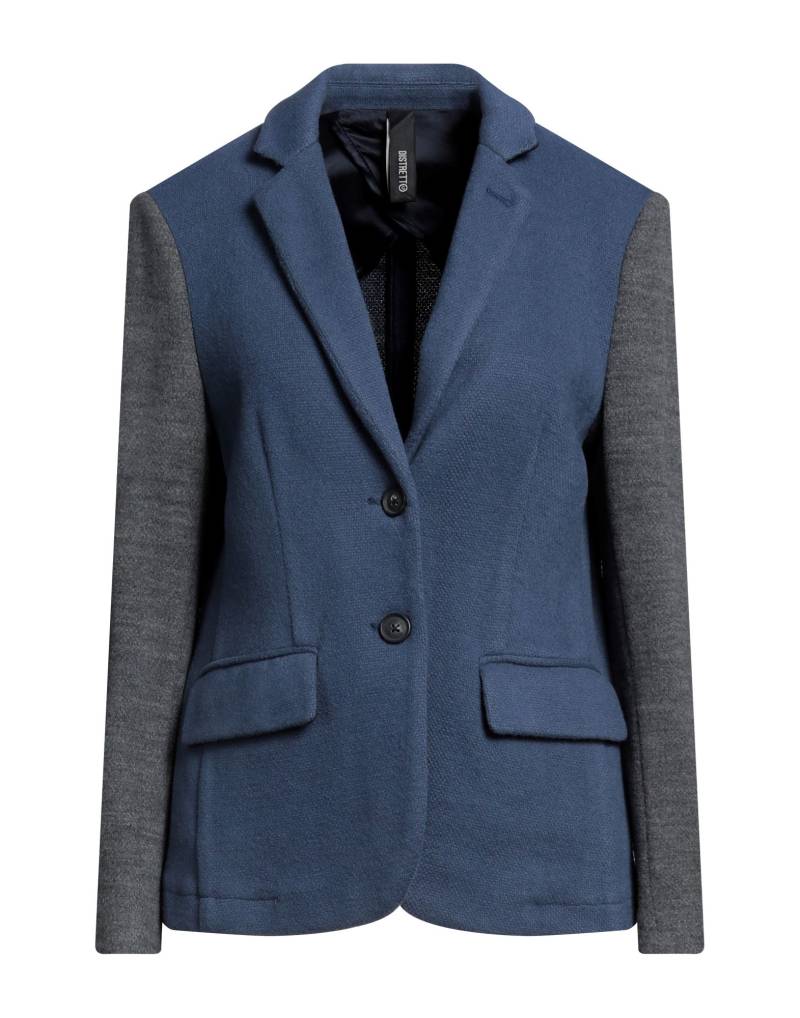DISTRETTO 12 Blazer Damen Taubenblau von DISTRETTO 12