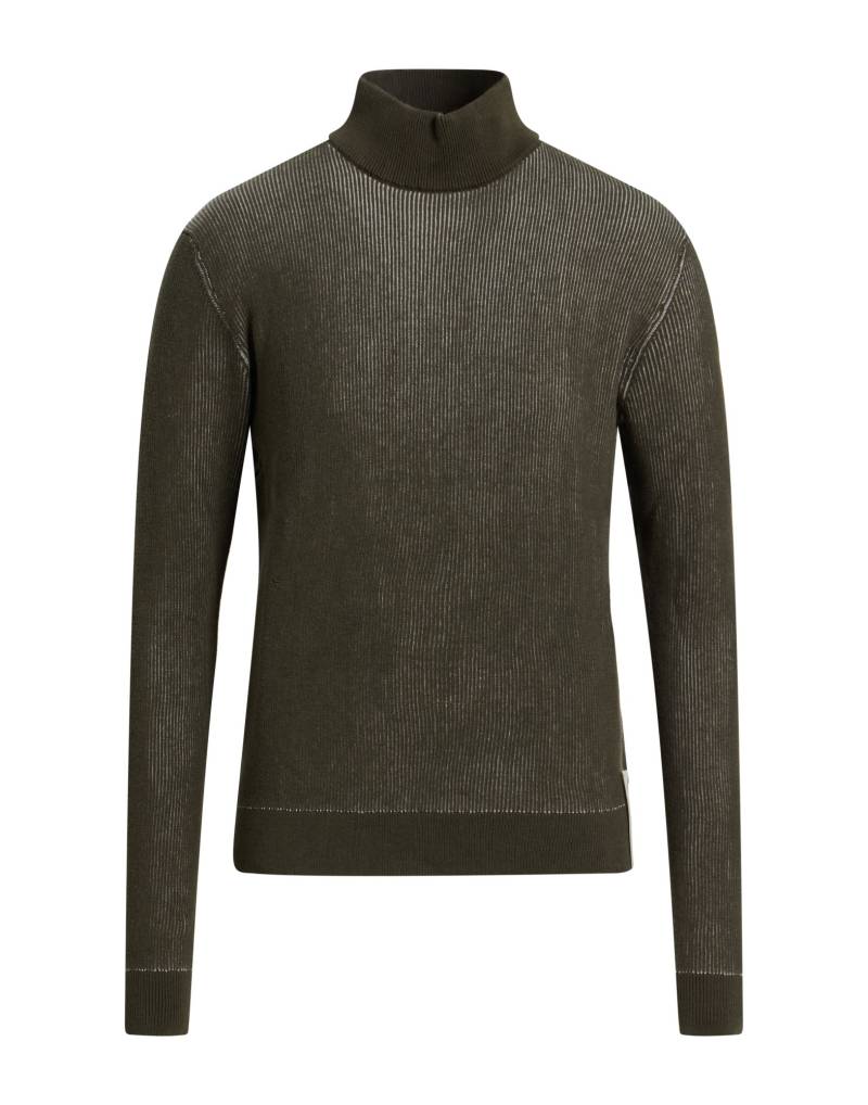 DISTRETTO 12 Rollkragenpullover Herren Militärgrün von DISTRETTO 12