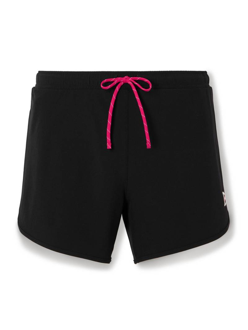 DISTRICT VISION - 5" Straight-Leg Logo-Print Stretch-Jersey Running Shorts - Men - Black - S von DISTRICT VISION