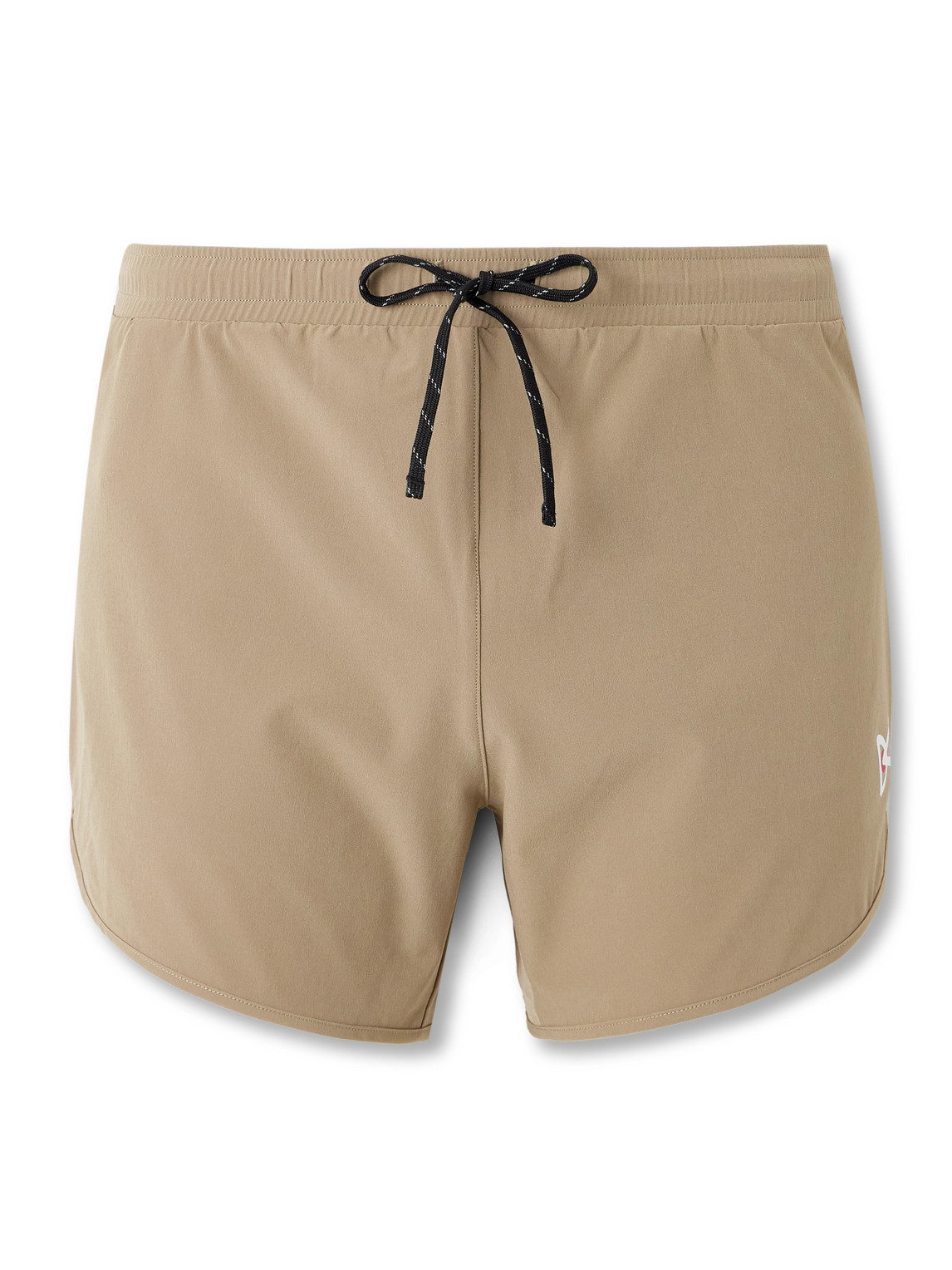 DISTRICT VISION - 5" Straight-Leg Logo-Print Stretch-Jersey Running Shorts - Men - Neutrals - M DISTRICT VISION - 5" Straight-Leg Logo-Print Stretch-Jersey Running Shorts - Men - Neutrals - M von DISTRICT VISION