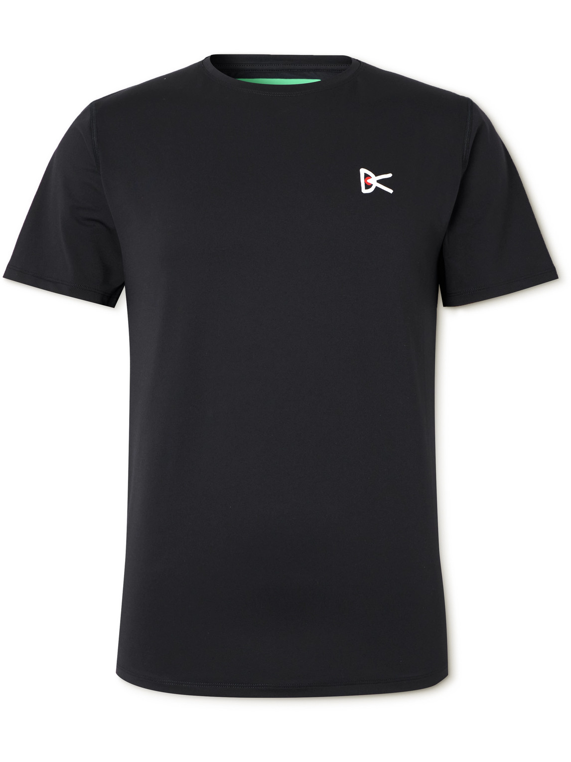 DISTRICT VISION - Logo-Print Stretch-Jersey Running T-Shirt - Men - Black - S von DISTRICT VISION