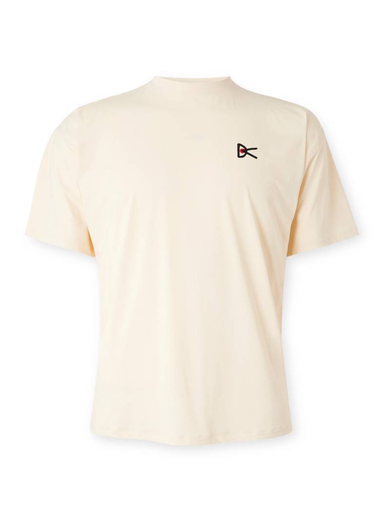DISTRICT VISION - Logo-Print Stretch-Jersey T-Shirt - Men - Neutrals - XL von DISTRICT VISION