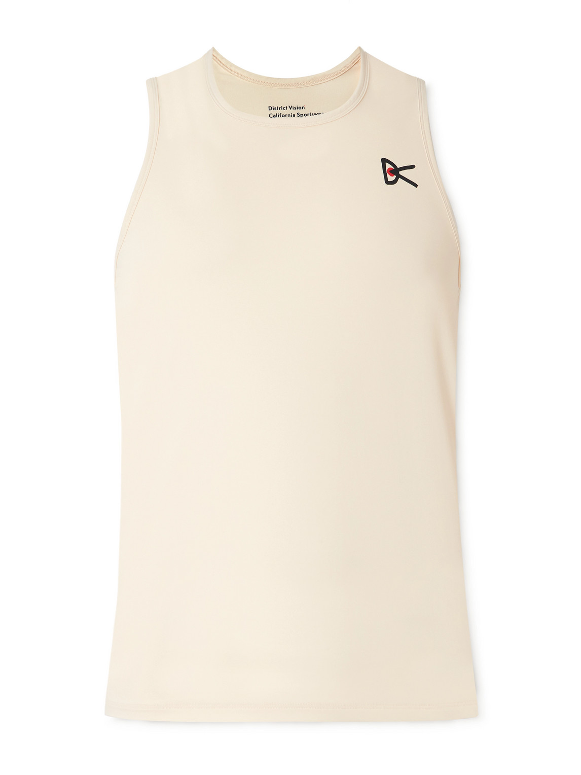 DISTRICT VISION - Logo-Print Stretch-Jersey Tank Top - Men - Neutrals - L DISTRICT VISION - Logo-Print Stretch-Jersey Tank Top - Men - Neutrals - L von DISTRICT VISION