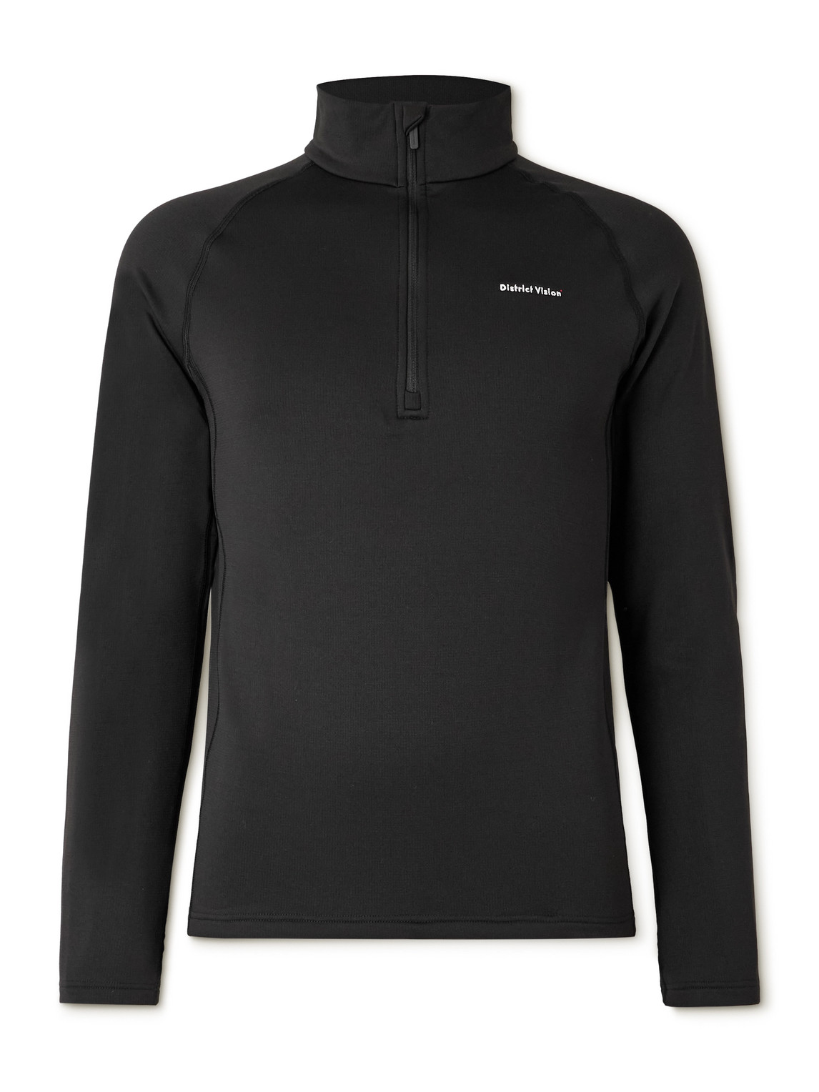 DISTRICT VISION - Slim-Fit Logo-Print Recycled Tech-Fleece Half-Zip Jacket - Men - Black - M DISTRICT VISION - Slim-Fit Logo-Print Recycled Tech-Fleece Half-Zip Jacket - Men - Black - M von DISTRICT VISION