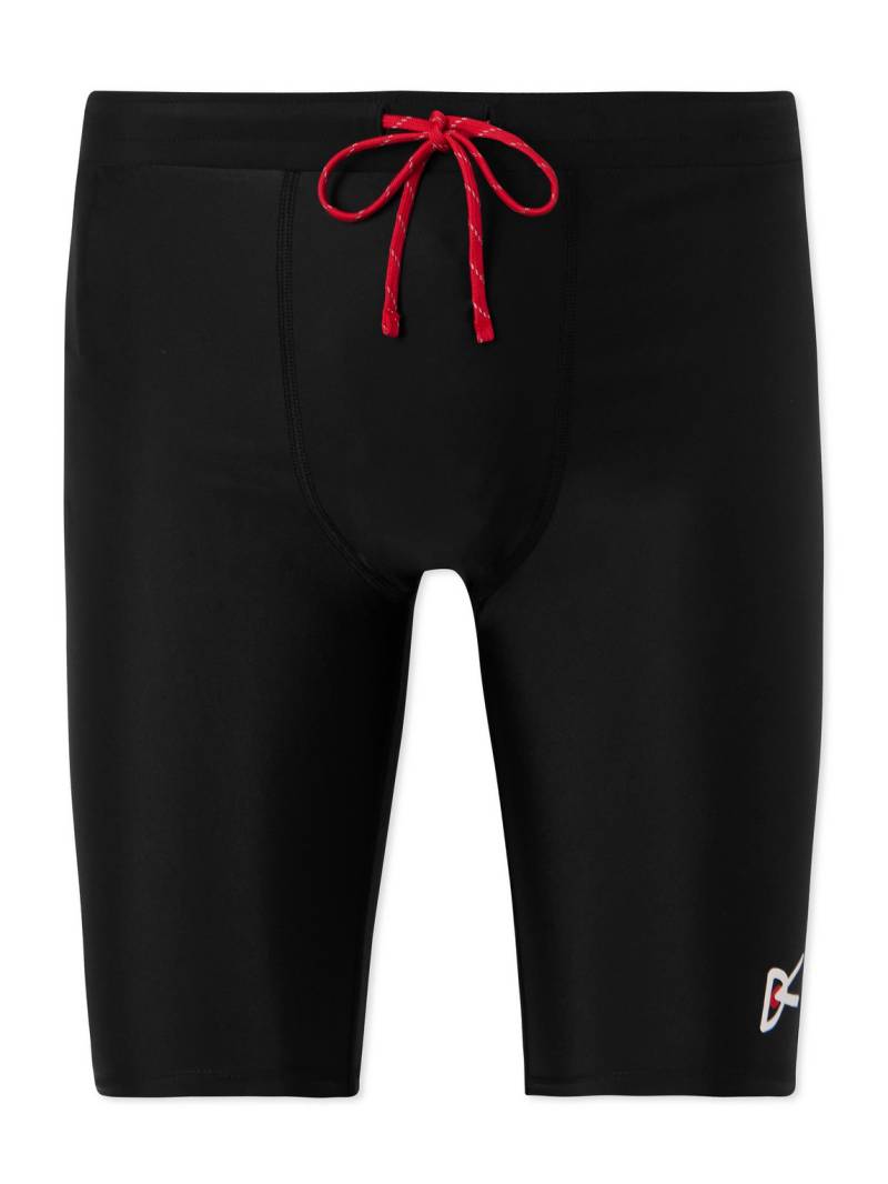 DISTRICT VISION - TomTom Speed Tight Stretch Recycled-Shell Shorts - Men - Black - M von DISTRICT VISION