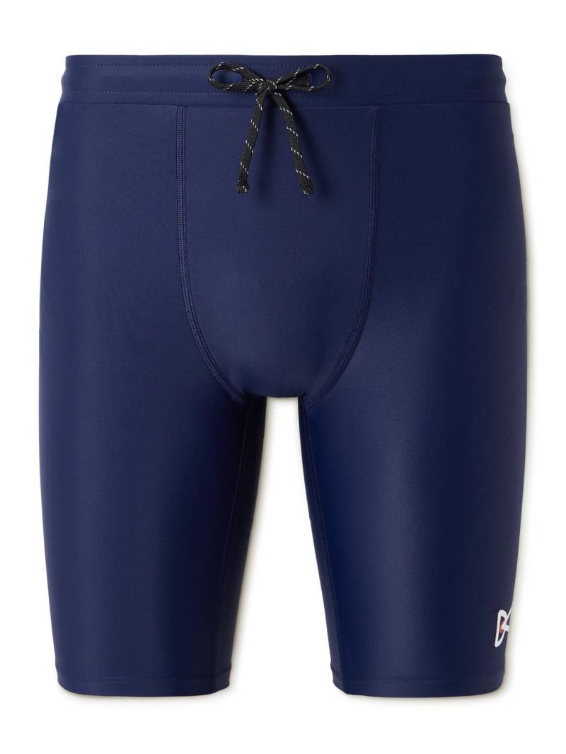 DISTRICT VISION - TomTom Speed Tight Stretch Tech-Shell Running Shorts - Men - Blue - S von DISTRICT VISION