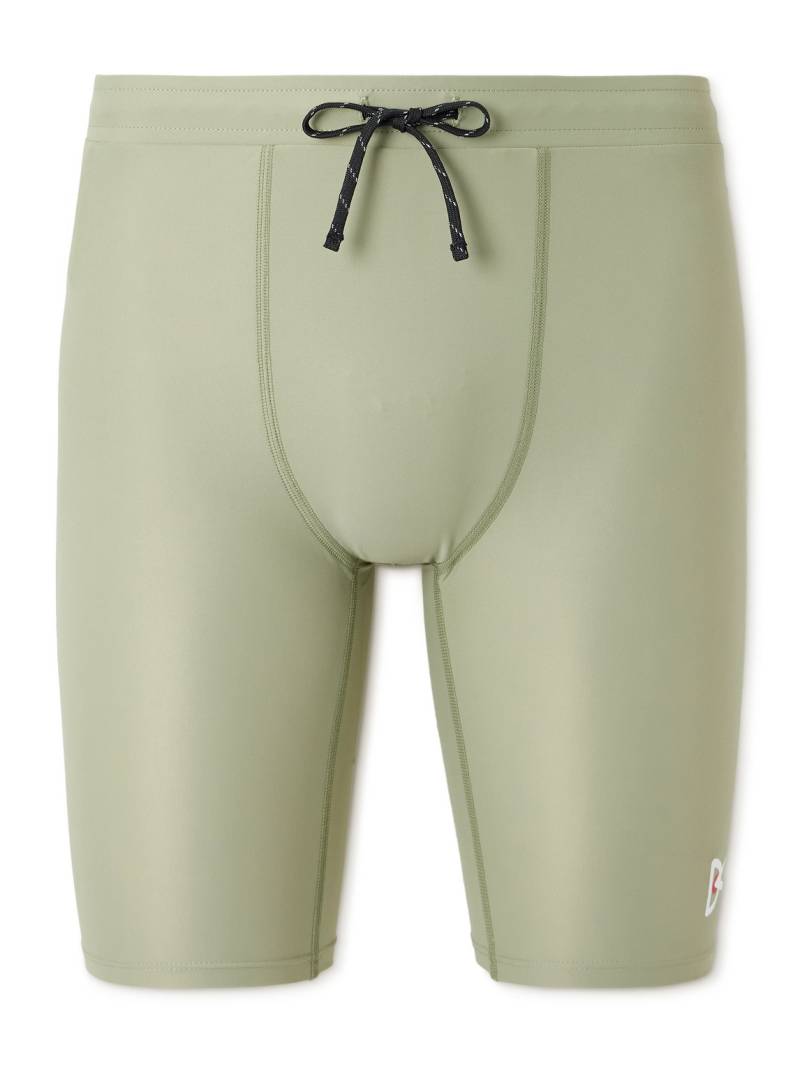 DISTRICT VISION - TomTom Speed Tight Stretch Tech-Shell Running Shorts - Men - Green - S von DISTRICT VISION