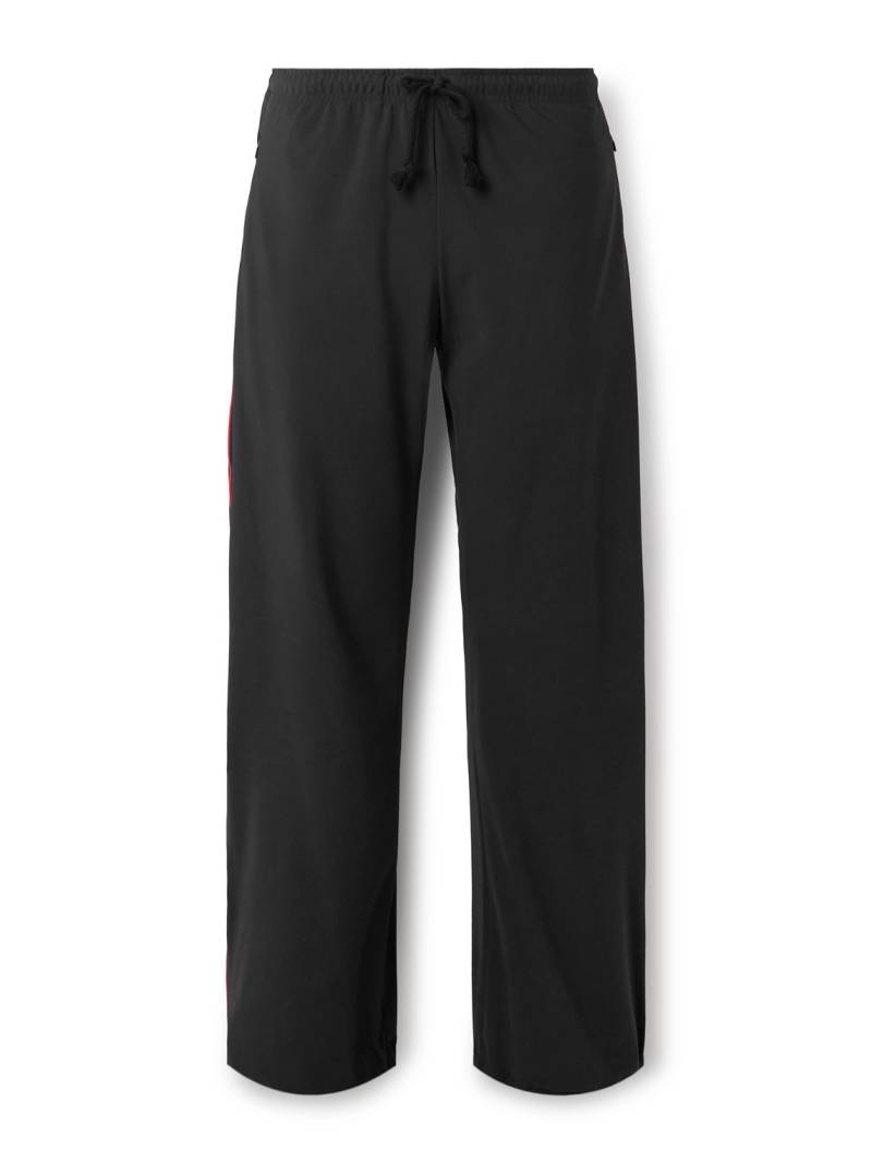 DISTRICT VISION - Wide-Leg Shell Running Track Pants - Men - Black - S von DISTRICT VISION