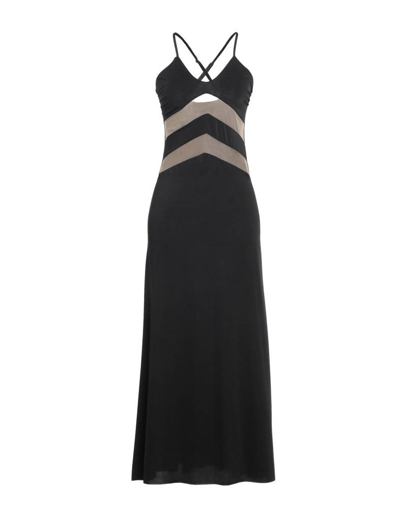 DISTRICT by MARGHERITA MAZZEI Maxi-kleid Damen Schwarz von DISTRICT by MARGHERITA MAZZEI
