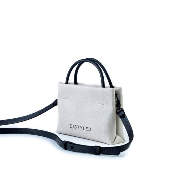 DISTYLED Mini Shopping Tasche horizontal aus recycelt Mikrofaser| Women| Vegan von DISTYLED