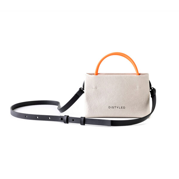 DISTYLED Mini Shopping Tasche horizontal aus recycelt Mikrofaser| Women| Vegan von DISTYLED