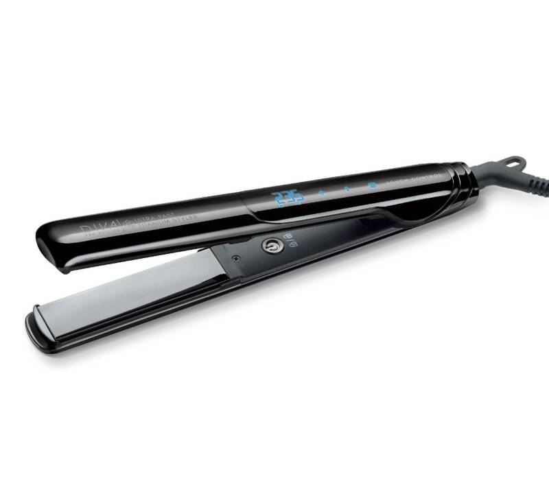 DIVA Glätteisen Diva Pro Ultra Fast Titanium Styler Platinum von DIVA
