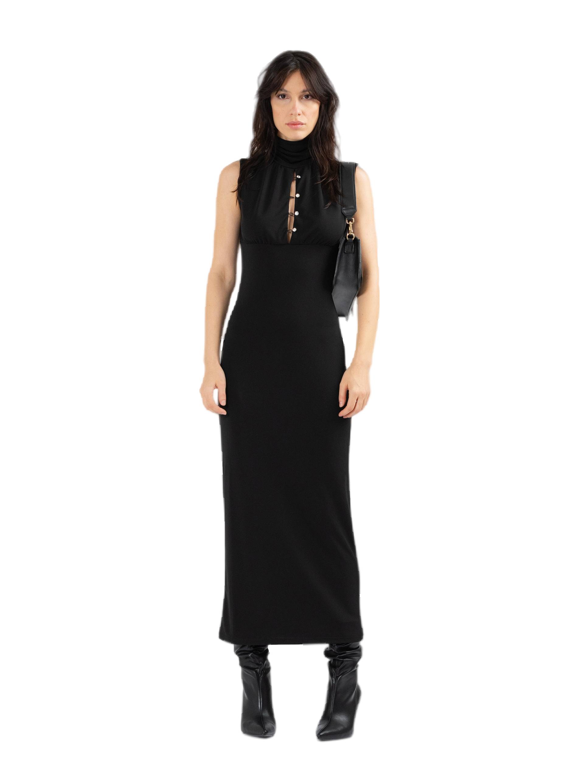 IANNA turtle neck jersey maxi dress von DIVALO