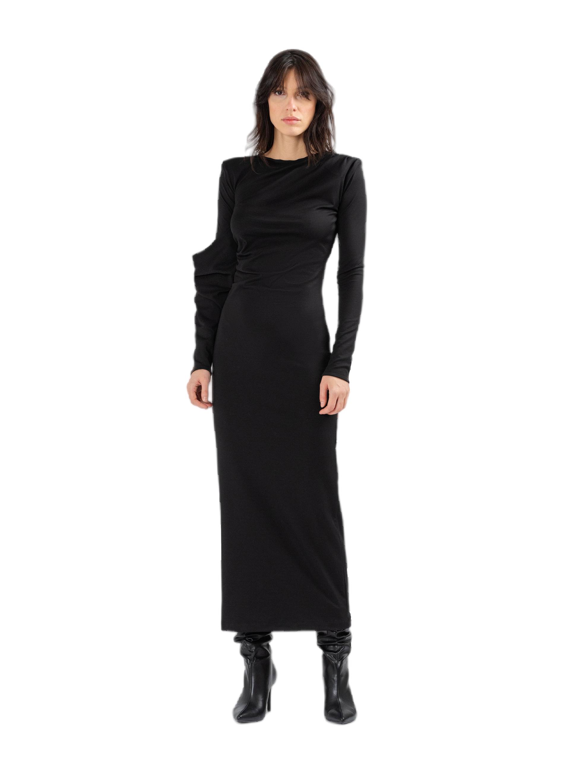 KESSELN long asymetric draped dress von DIVALO