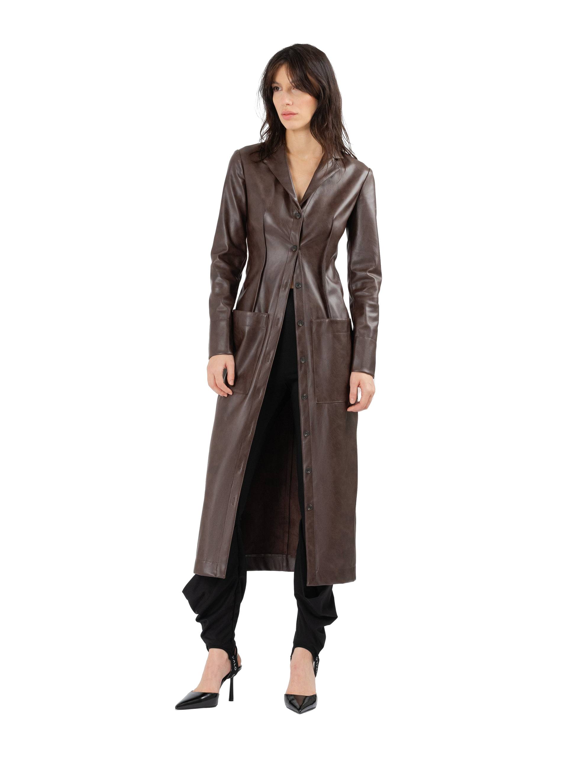 TILISCHKA vegan leather long dress von DIVALO