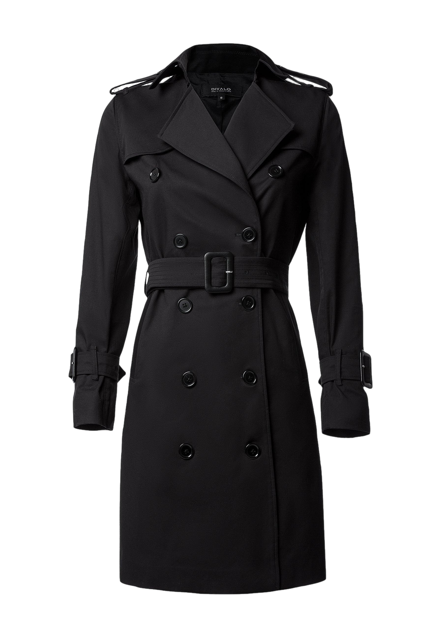 Vlad trench coat - Black - XL - DIVALO - Trench coats von DIVALO