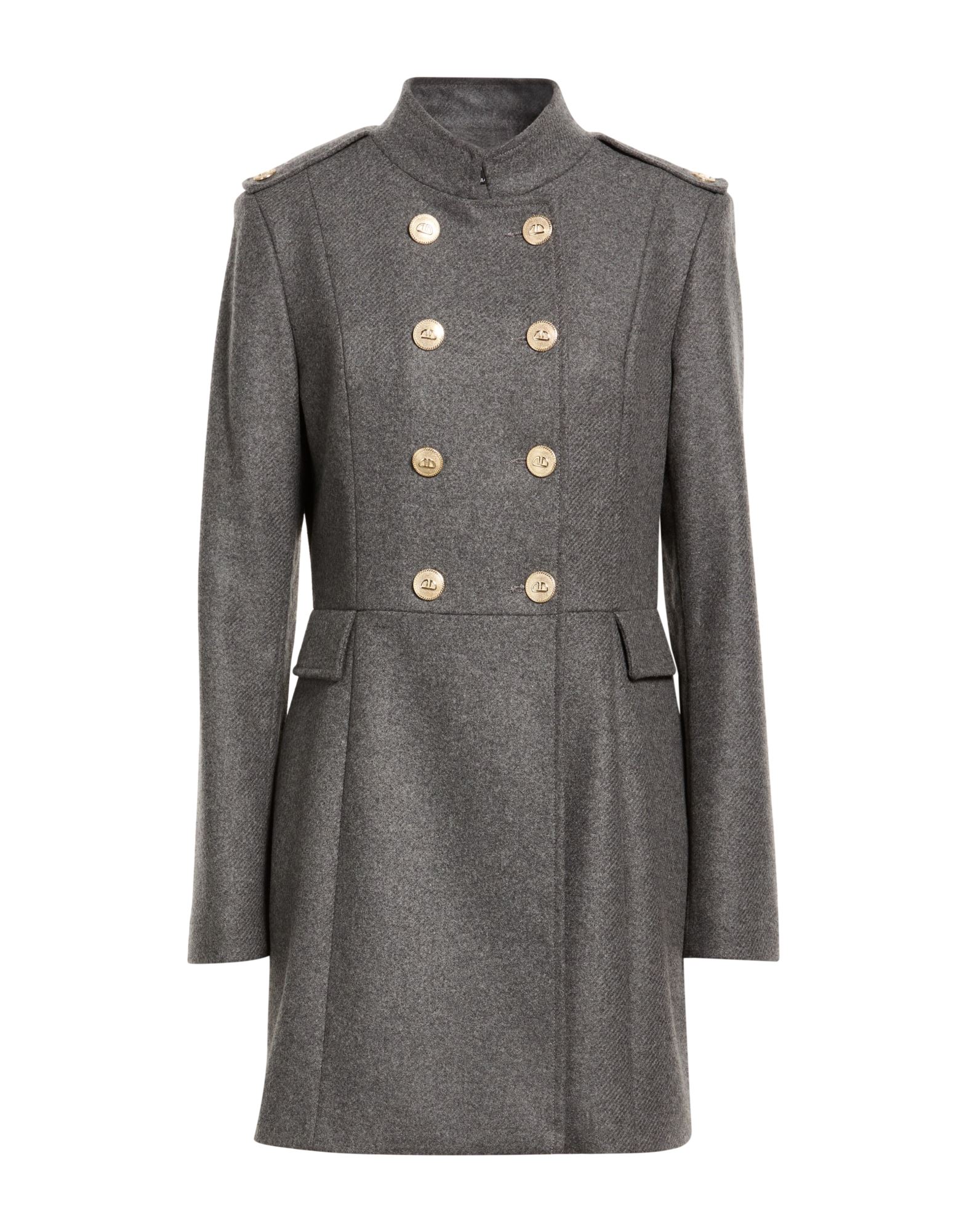 DIVEDIVINE Mantel Damen Grau von DIVEDIVINE