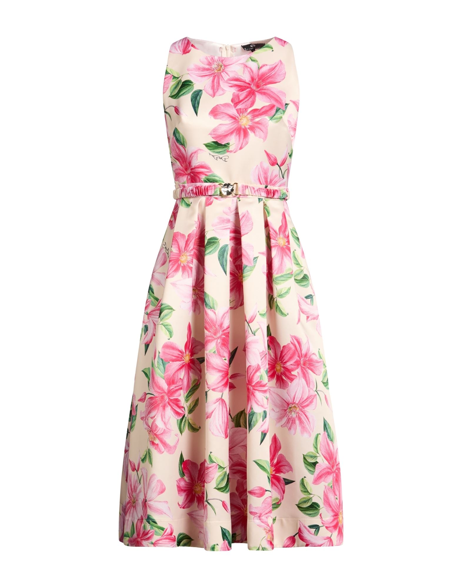 DIVEDIVINE Midi-kleid Damen Elfenbein von DIVEDIVINE