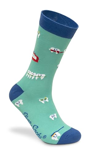 DIVER SOCKS Lustige Herrensocken mit Cartoon-Mustern, ideal als originelles Geschenk für Herren, hergestellt in Spanien und geeignet von Größe 40-46, Zahnarzt für Herren, 40-46 DIVER SOCKS Lustige Herrensocken mit Cartoon-Mustern, ideal als originelles Geschenk für Herren, hergestellt in Spanien und geeignet von Größe 40-46, Zahnarzt für Herren, 40-46 von DIVER SOCKS