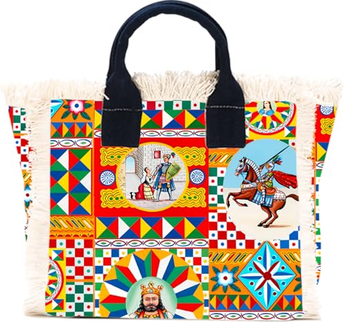 Sorrento Tasche, Mini Bag Full Print, 33 x 19 cm - SB2020 mini, Design S2 von DIVINA