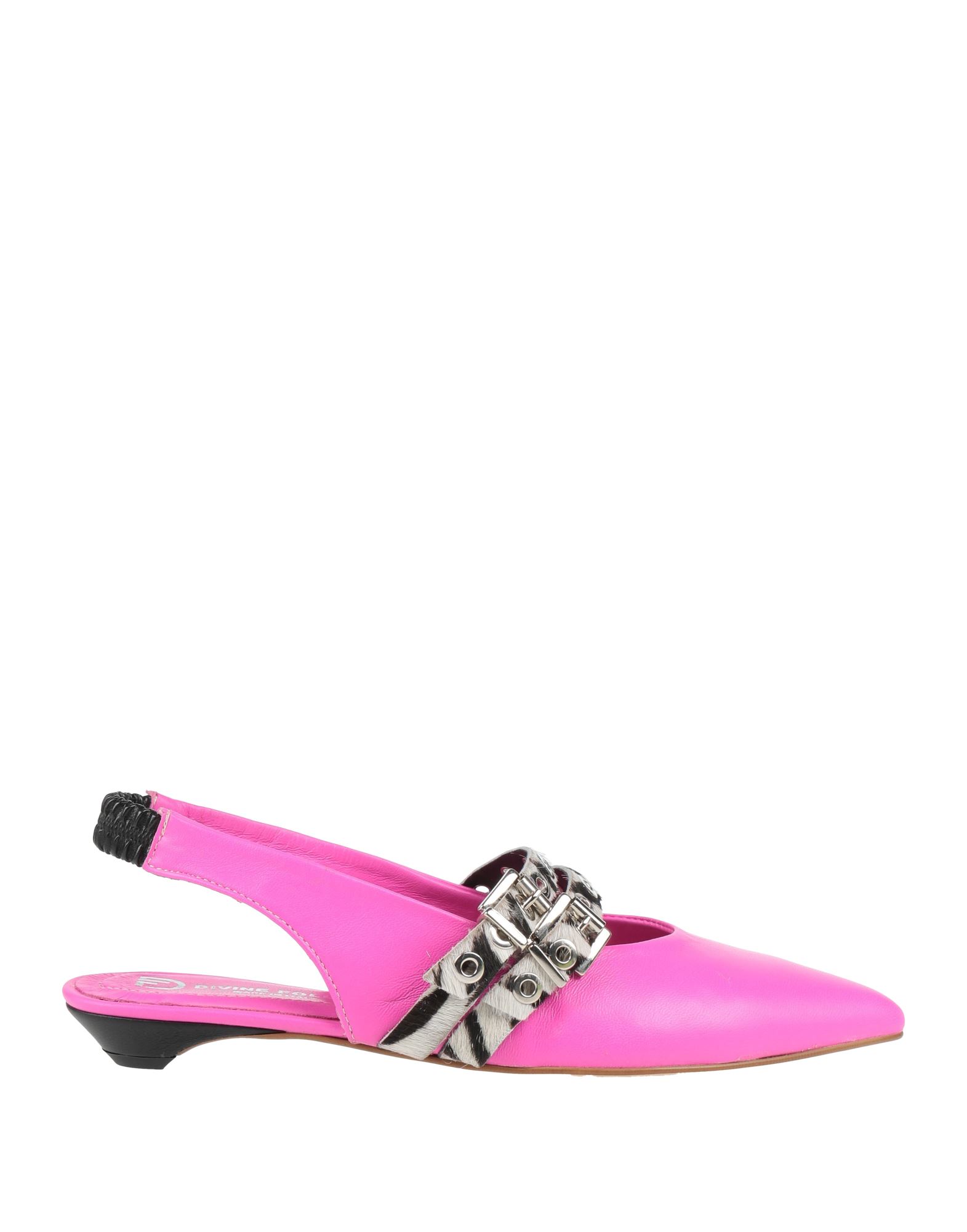 DIVINE FOLLIE Ballerina Damen Fuchsia von DIVINE FOLLIE