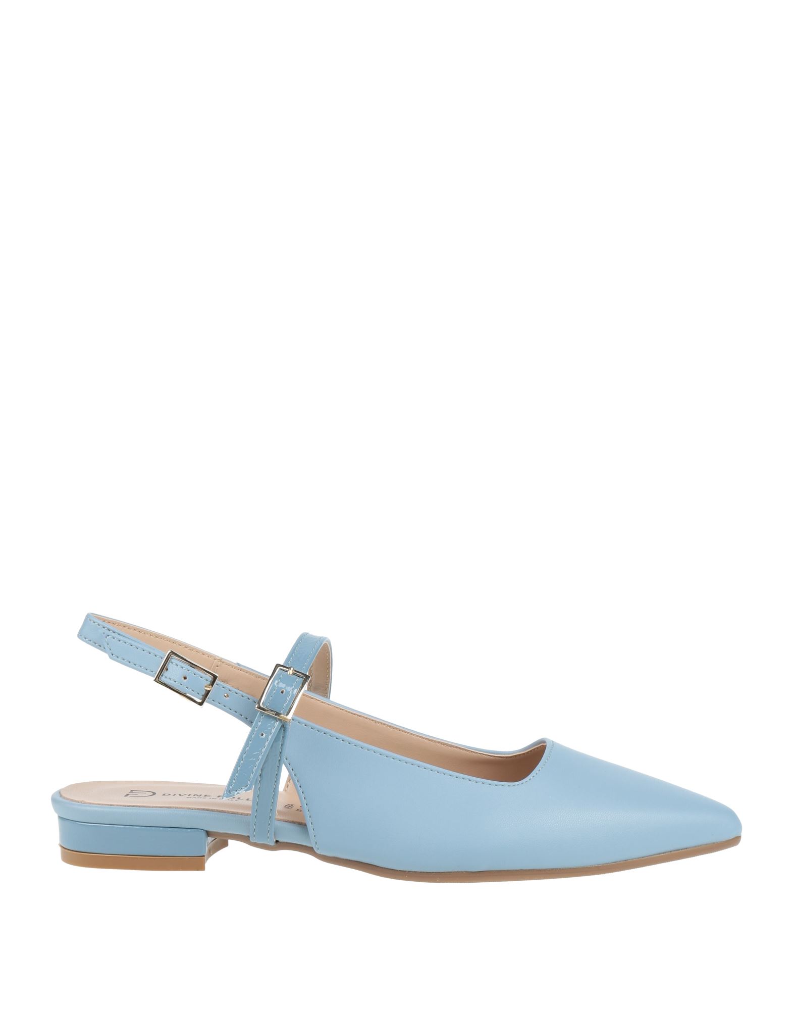 DIVINE FOLLIE Ballerina Damen Himmelblau von DIVINE FOLLIE
