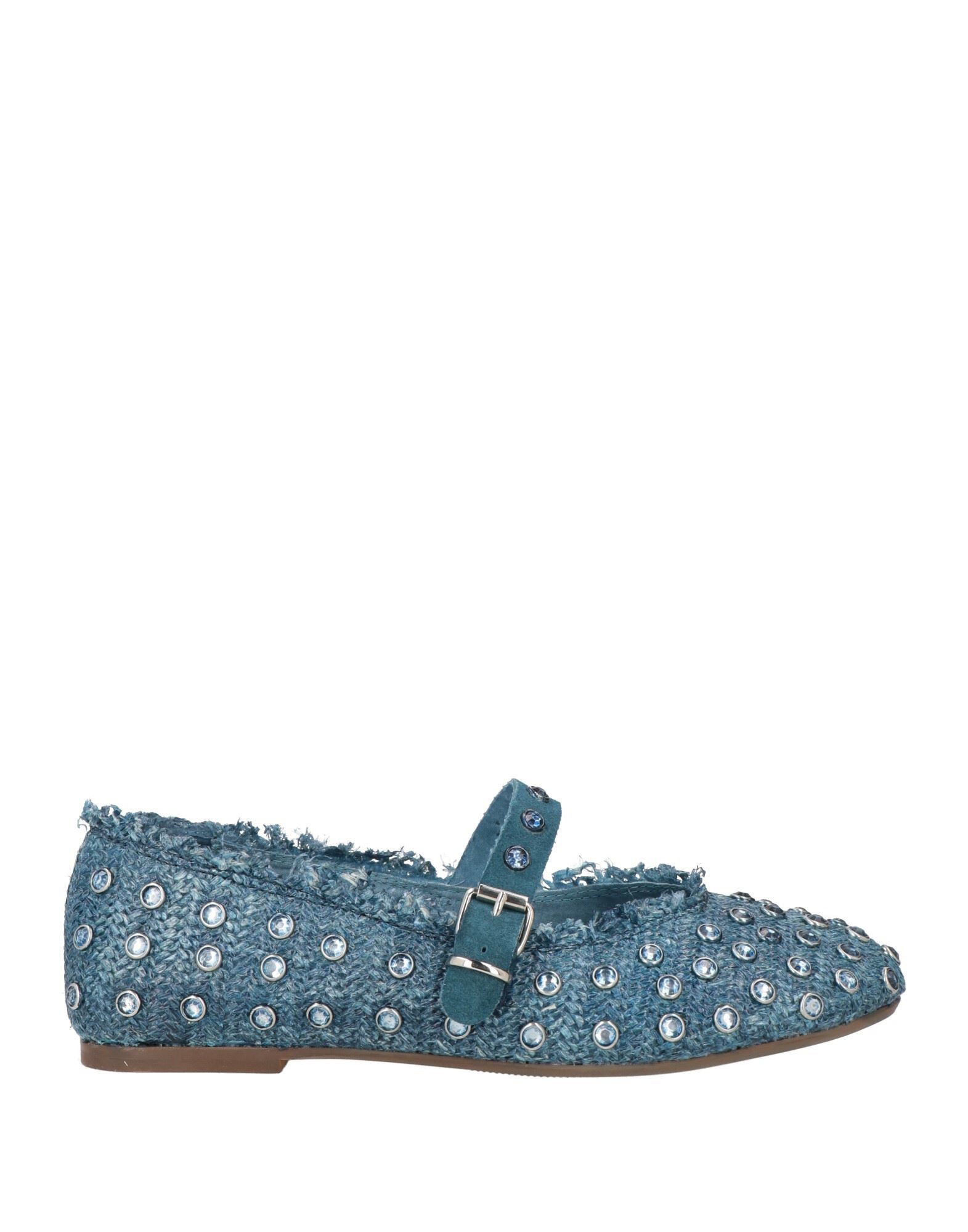 DIVINE FOLLIE Ballerina Damen Taubenblau von DIVINE FOLLIE