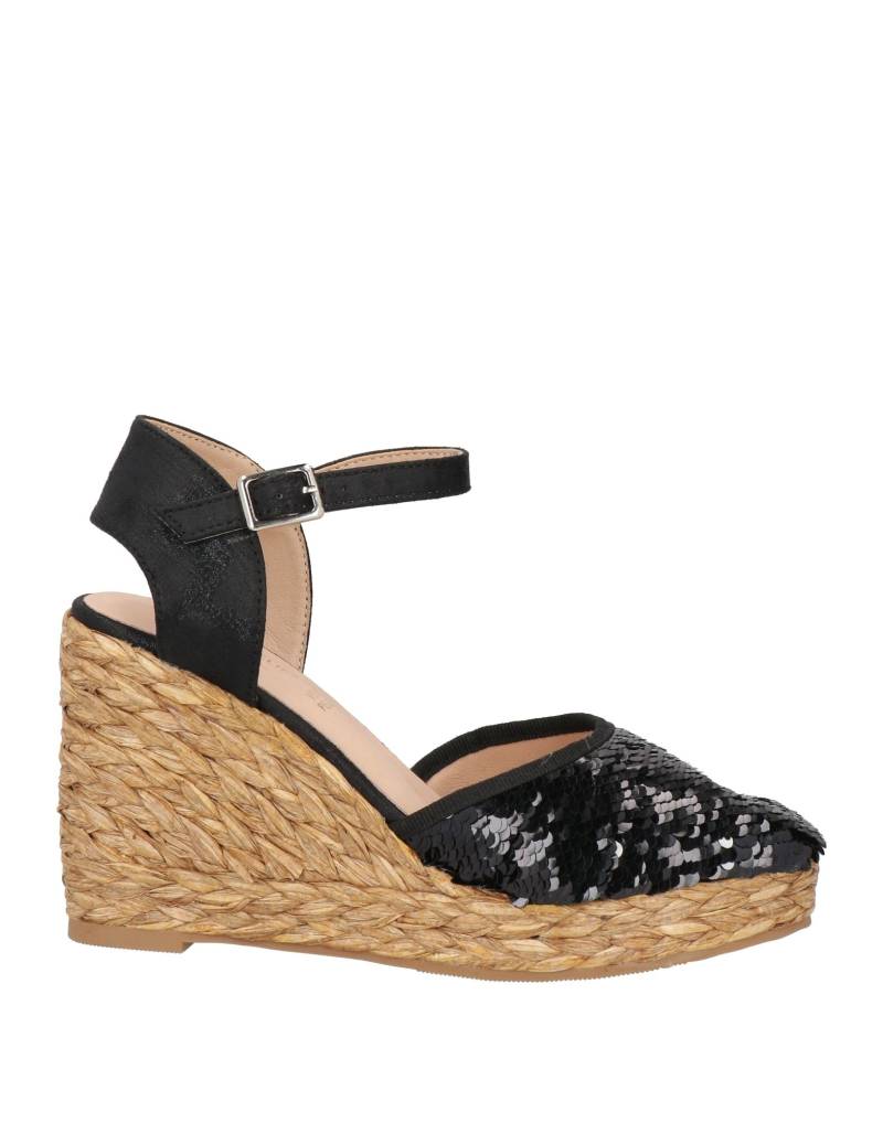 DIVINE FOLLIE Espadrilles Damen Schwarz von DIVINE FOLLIE