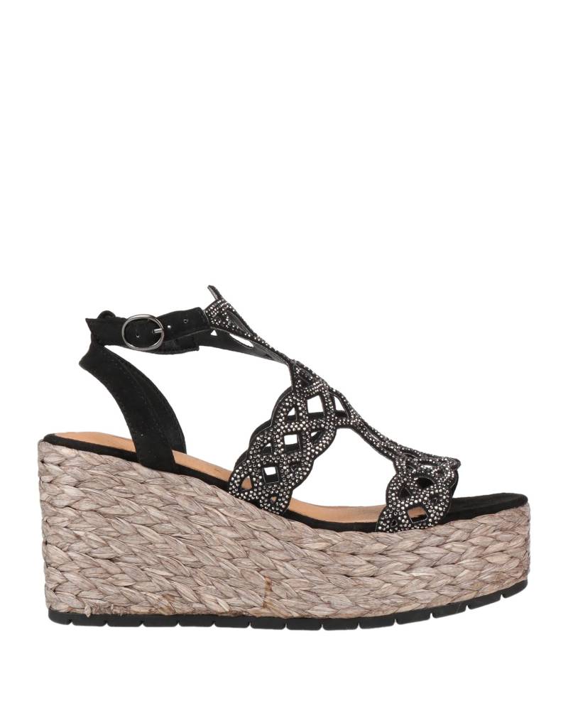 DIVINE FOLLIE Espadrilles Damen Schwarz von DIVINE FOLLIE