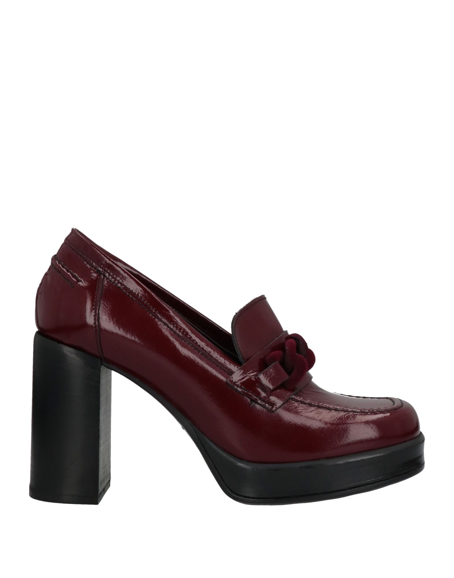 DIVINE FOLLIE Mokassin Damen Bordeaux von DIVINE FOLLIE