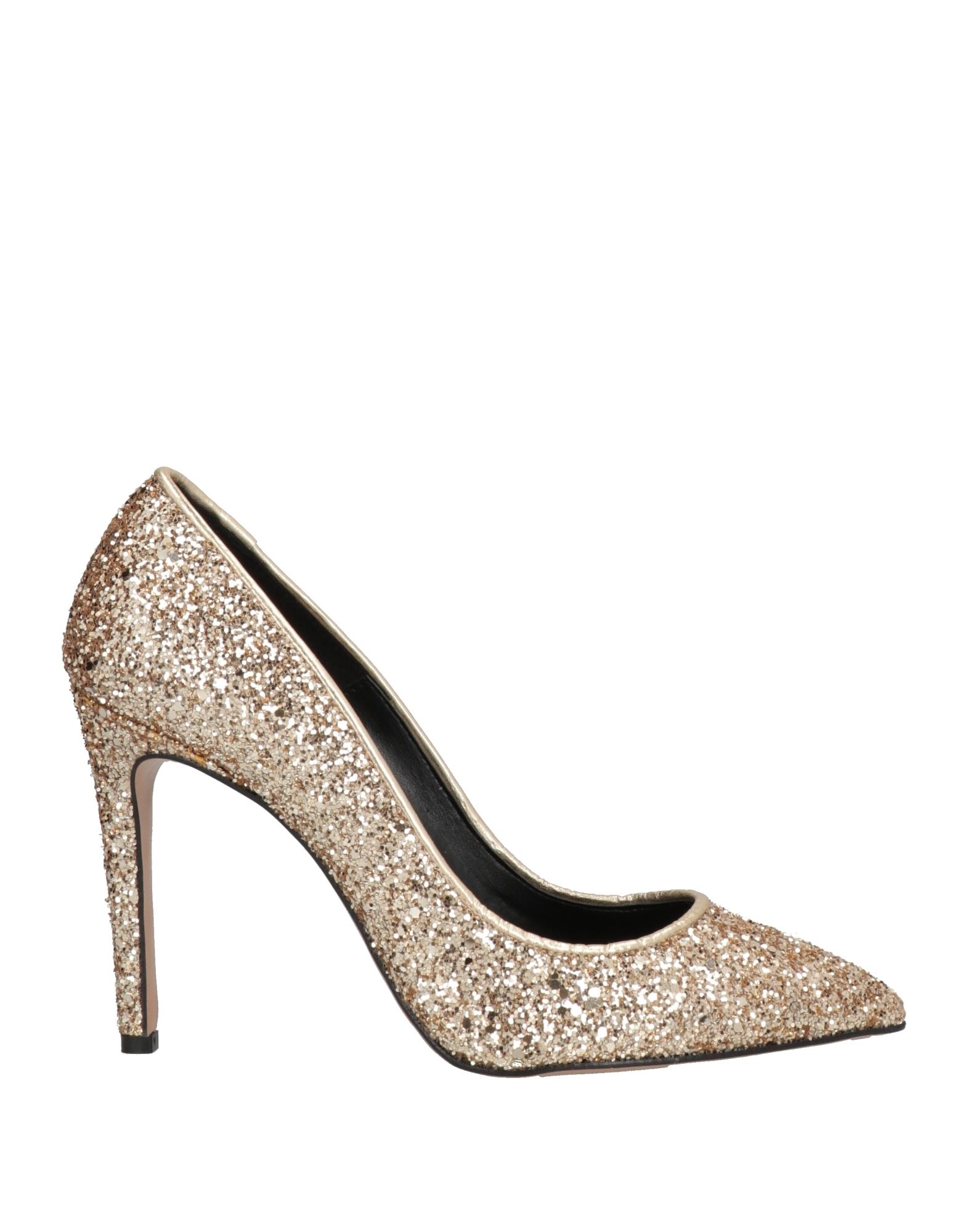 DIVINE FOLLIE Pumps Damen Gold von DIVINE FOLLIE