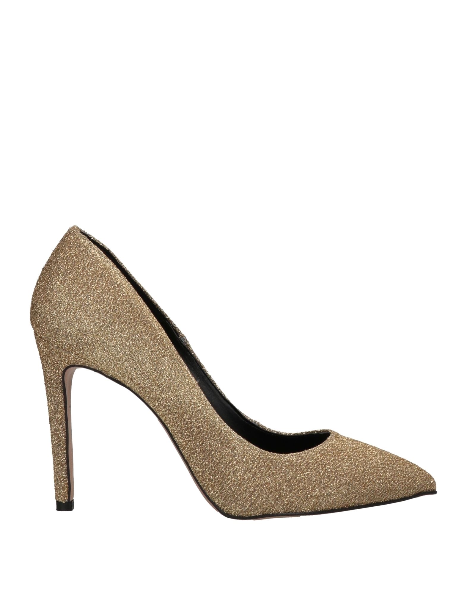 DIVINE FOLLIE Pumps Damen Gold von DIVINE FOLLIE