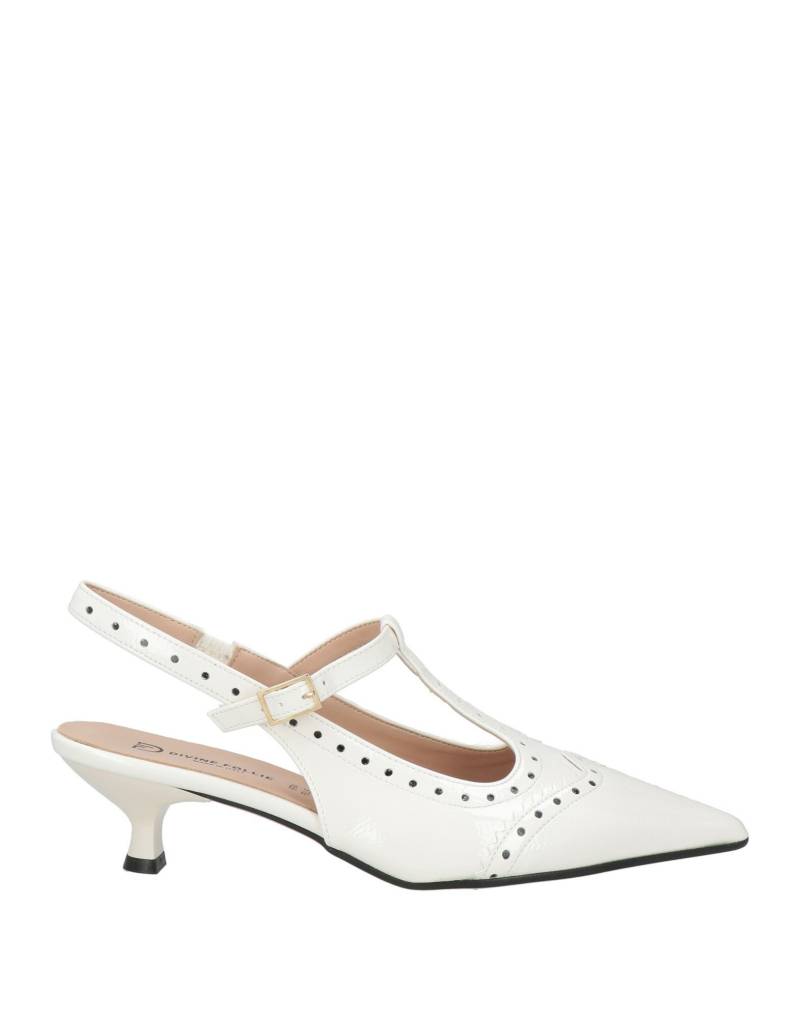 DIVINE FOLLIE Pumps Damen Weiß von DIVINE FOLLIE