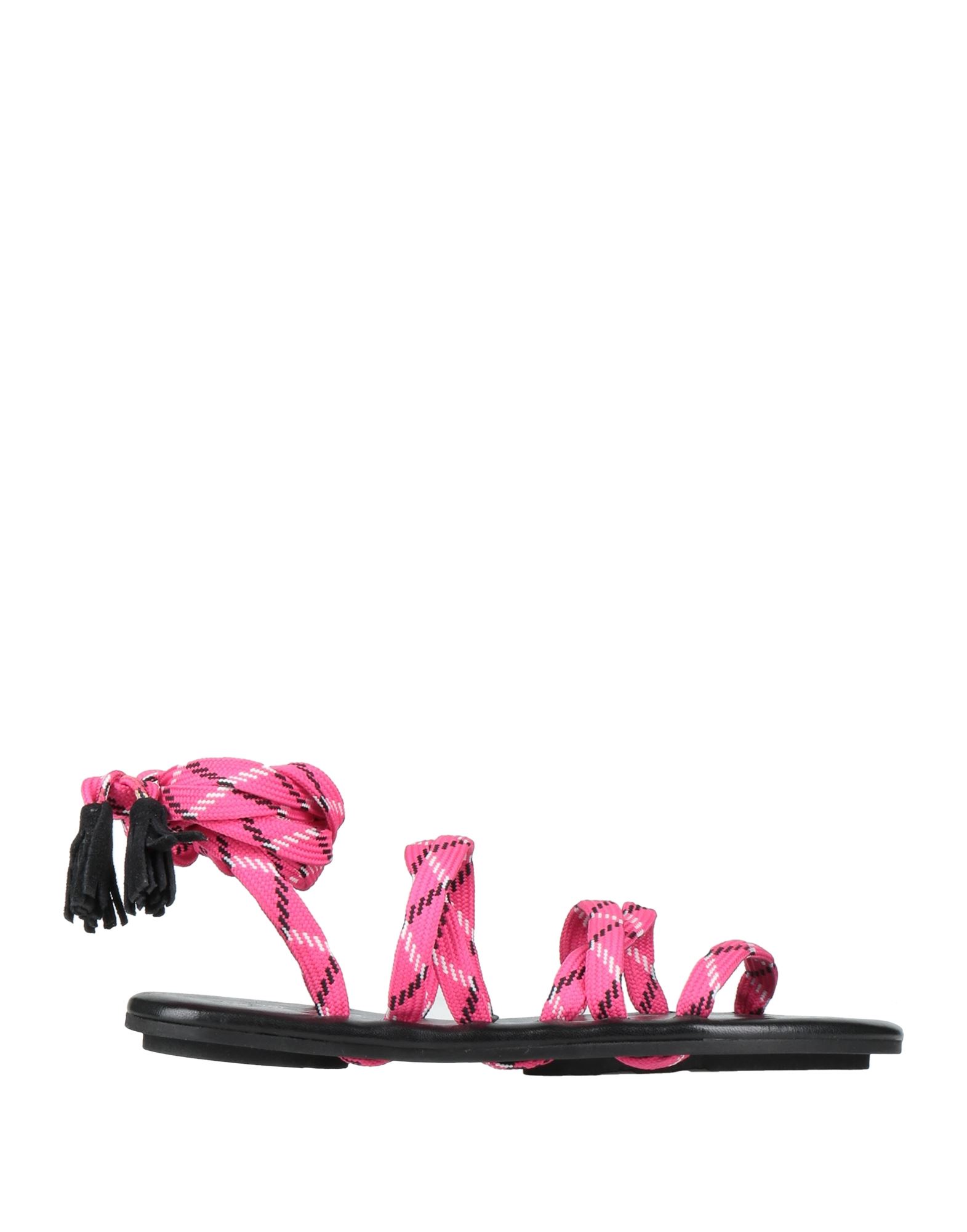 DIVINE FOLLIE Sandale Damen Fuchsia von DIVINE FOLLIE