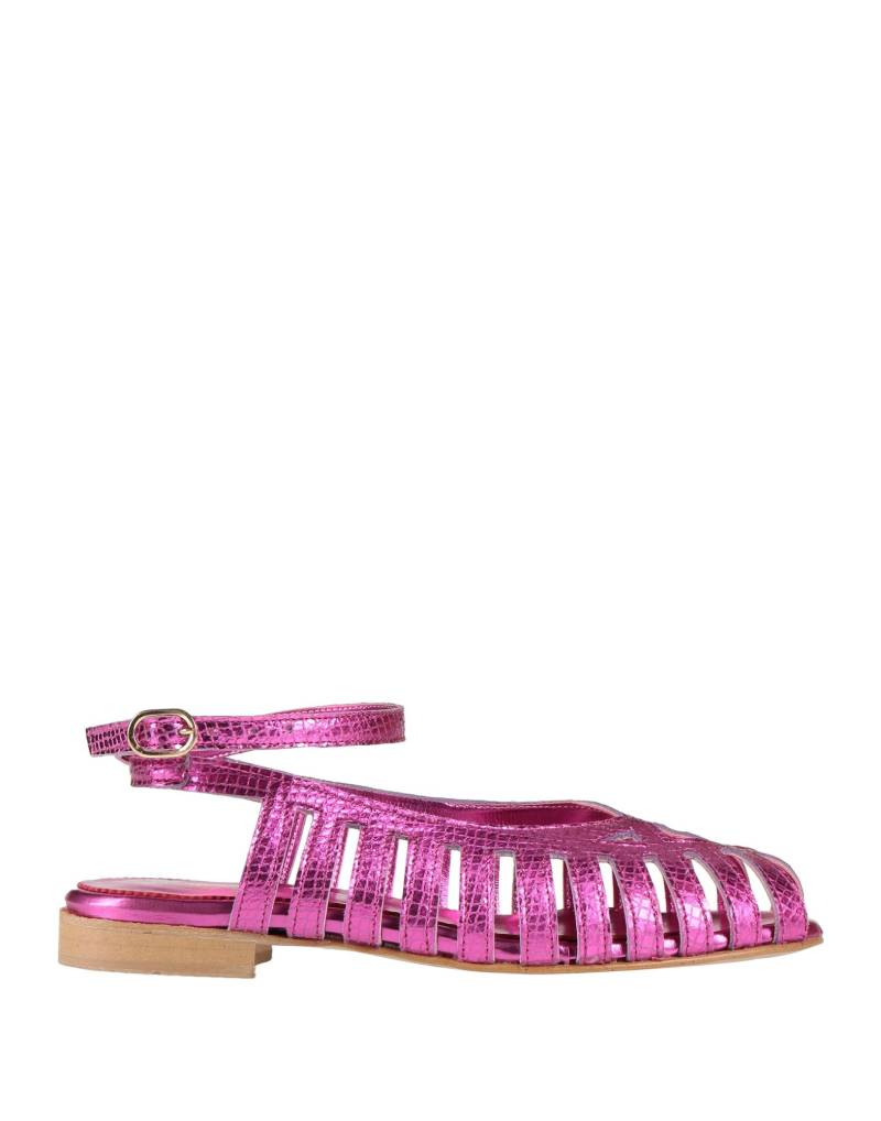 DIVINE FOLLIE Sandale Damen Fuchsia von DIVINE FOLLIE