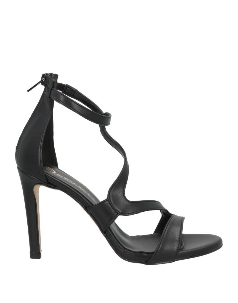 DIVINE FOLLIE Sandale Damen Schwarz von DIVINE FOLLIE