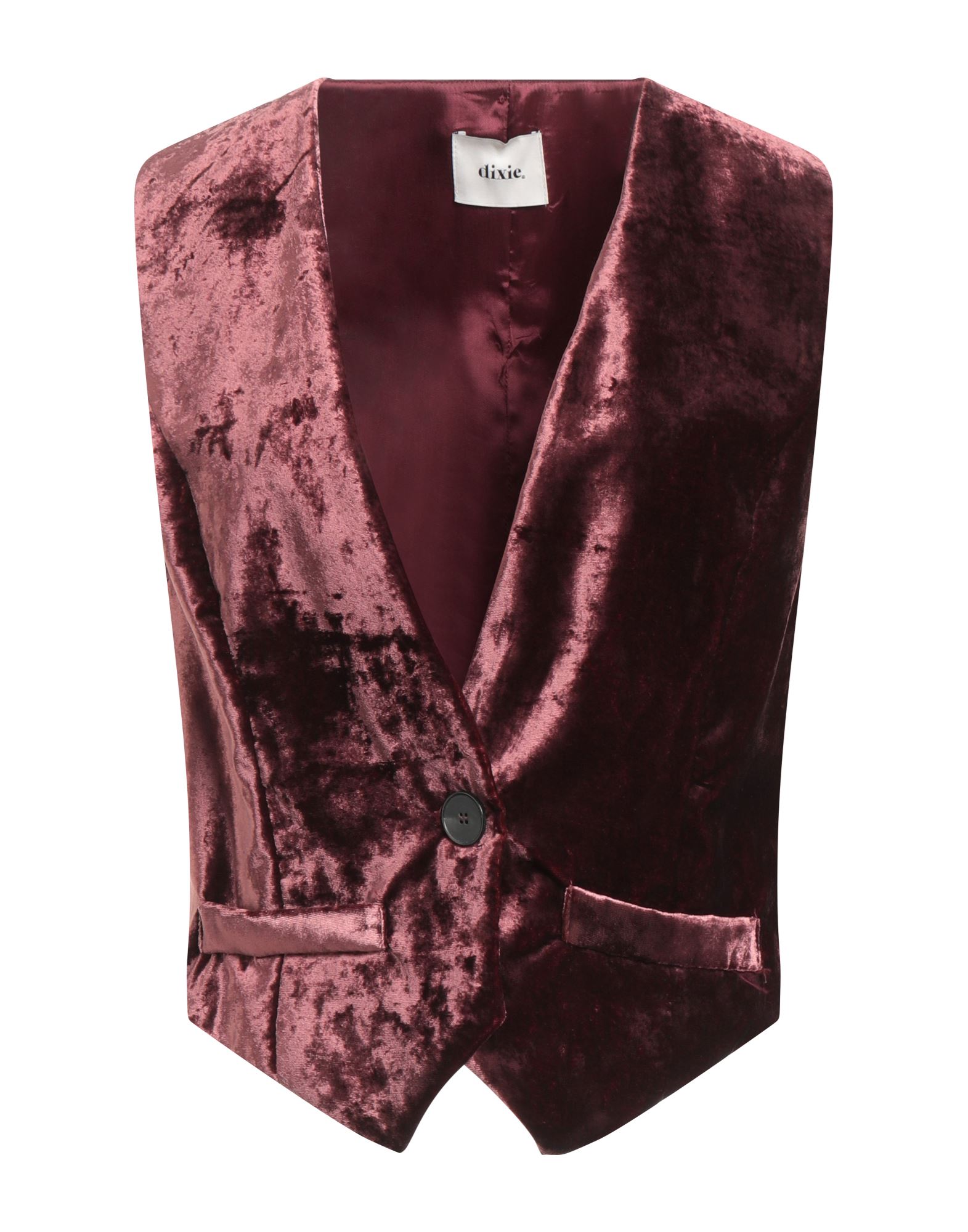 DIXIE Couture-weste Damen Bordeaux DIXIE Couture-weste Damen Bordeaux von DIXIE